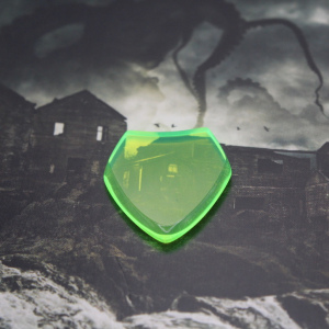 Guitar Pick green